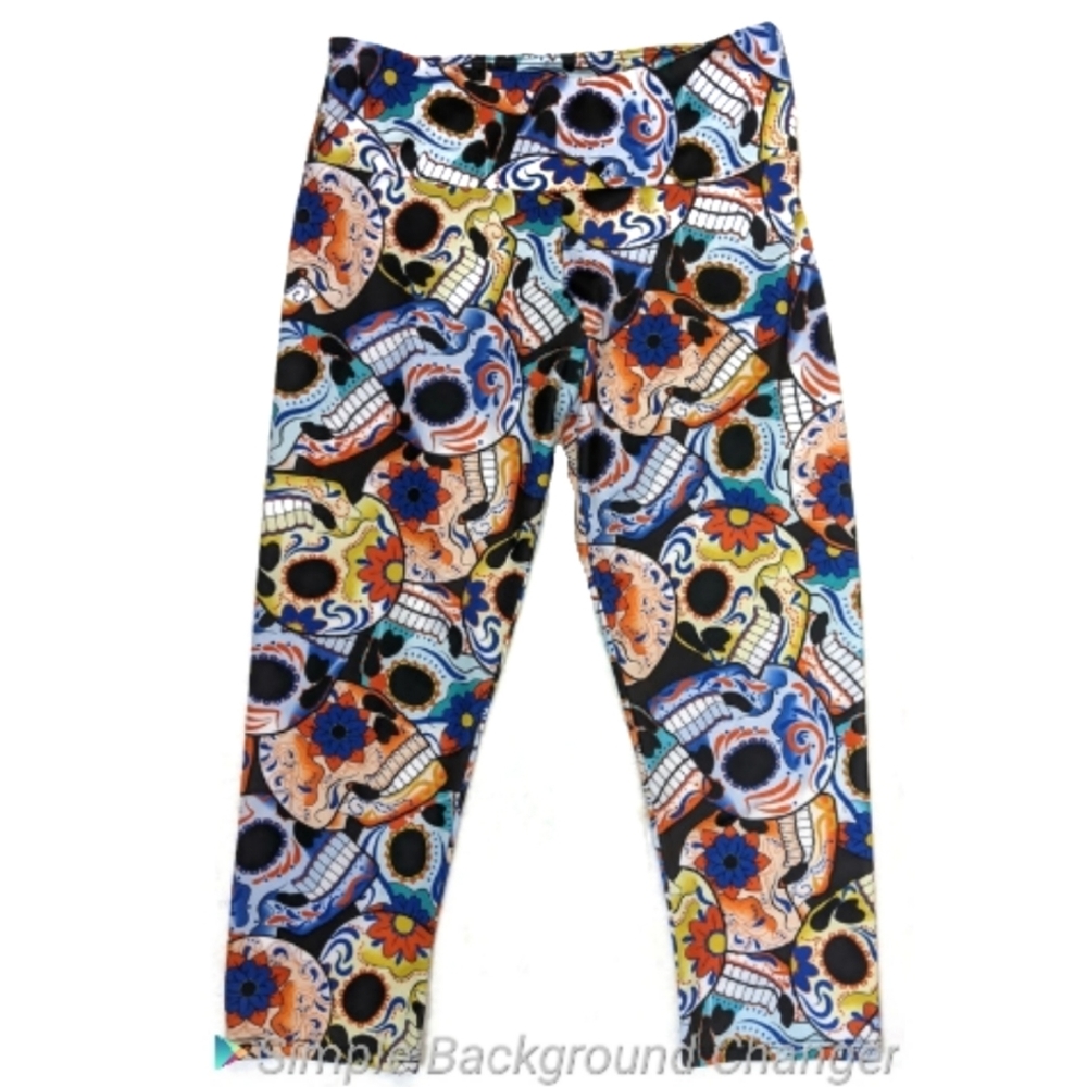 Onzie Skull Leggings Size S/M